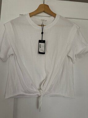 rag & bone Mica Tie Tee XXS